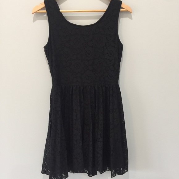 🍍Francesca’s Black Lace Dress - Picture 4 of 4